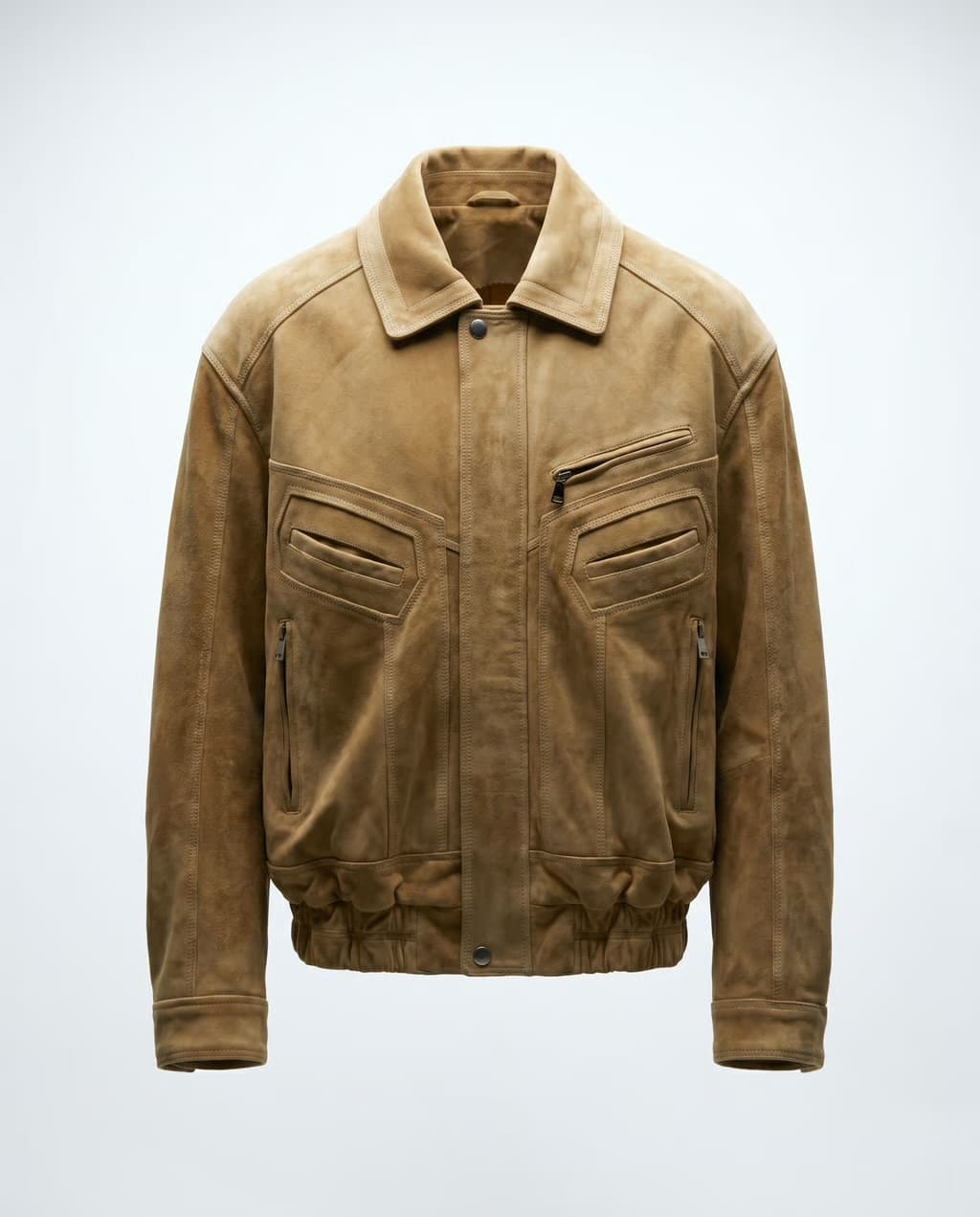 Kelly Suede Bomber