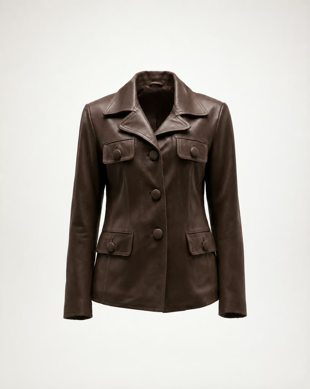 Blacky Leather Blazer
