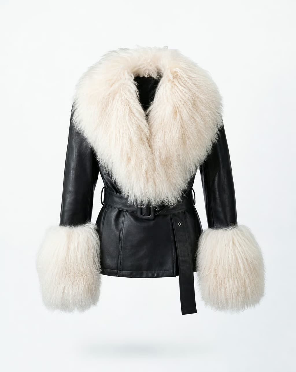 Lili  Mongolian Fur Jacket